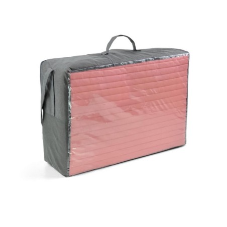 ALBERO MIO Materac turystyczny pikowany pasy herbaciana róża