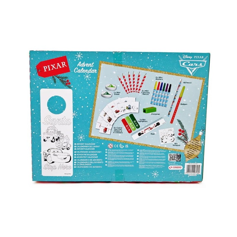 DAMI DSC22-6807 CARS Kalendarz adwentowy