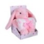 EASY CARE 562 Kocyk + pluszak PINK RABBIT