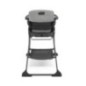 KINDERKRAFT Krzesełko do karmienia FOLDEE GREY