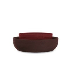 LOVI 21/531 Miseczki dla niemowląt 2 szt Tamarillo red