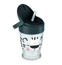 LOVI 35/356 Mój kubek ze słomką Junior 250 ml Salt&Pepper